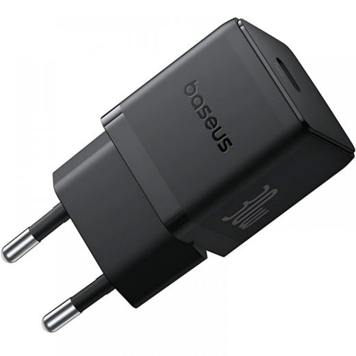 Швидка зарядка Baseus Palm Fast Charger USB-C 30 Вт Black (P10111605113-00)