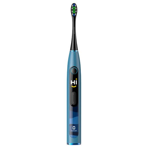 Электрическая зубная щетка Oclean X10 Electric Toothbrush Blue (6970810551914)