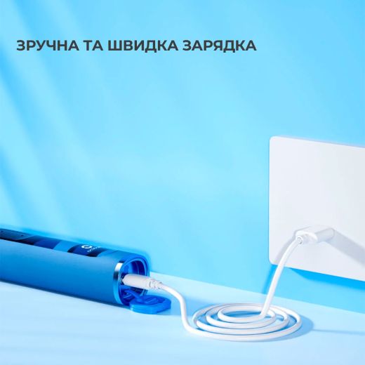 Электрическая зубная щетка Oclean X10 Electric Toothbrush Blue (6970810551914)