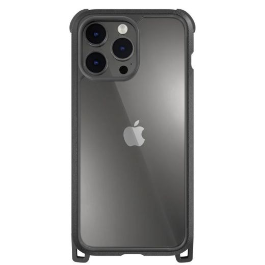 Чехол с ремешком SwitchEasy Odyssey+ Metal Black для iPhone 14 Pro (MPH61P010MT22) 
