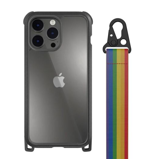 Чехол с ремешком SwitchEasy Odyssey+ Rainbow для iPhone 14 Pro Max (MPH67P010LR22) 