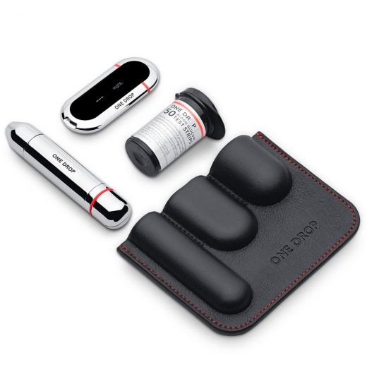 Умный глюкометр One Drop Chrome Blood Glucose Monitoring Kit