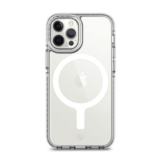 Прозорий чохол oneLounge 1Mag Bumper MagSafe для iPhone 12 Pro Max
