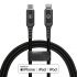 Плетеный кабель oneLounge 1Power MFi USB-C to Lightning (1.2 m)