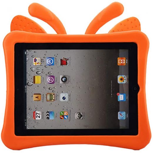 Детский чехол CasePro Cartoon Butterfly Orange для Apple iPad 10.2" (2019 | 2020 | 2021)