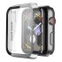 Прозрачный чехол с защитным стеклом CasePro Clear Premium Case PC+Glass для Apple Watch 40mm