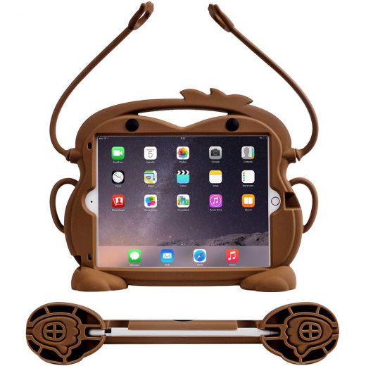 Детский противоударный чехол CasePro Monkey Brown для Apple iPad 10.2"(2019 | 2020 | 2021)