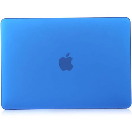 Пластиковый чехол CasePro Soft Touch Matte Blue для MacBook Pro 13" (2020 | M1)