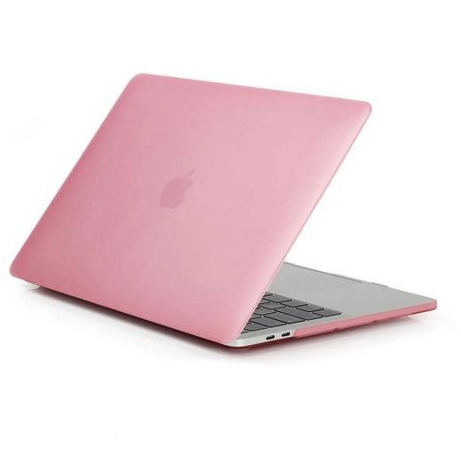 Пластиковый чехол CasePro Soft Touch Matte Pink для MacBook Pro 13" (M1| M2 | 2020 | 2022)