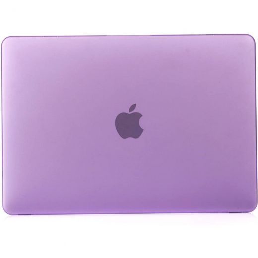 Пластиковый чехол CasePro Soft Touch Matte Violet для MacBook Pro 13" (M1| M2 | 2020 | 2022)
