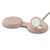 Беспроводная зарядка Satechi OntheGo™ 2 в 1 Charger Desert Rose (ST-QTG21R)