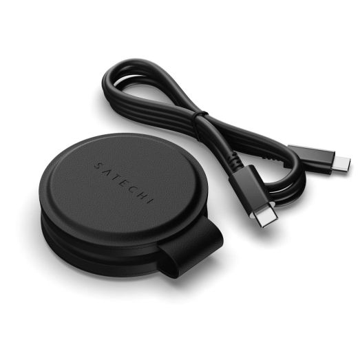 Беспроводная зарядка Satechi OntheGo™ 2 в 1 Charger Black (ST-QTG21K)