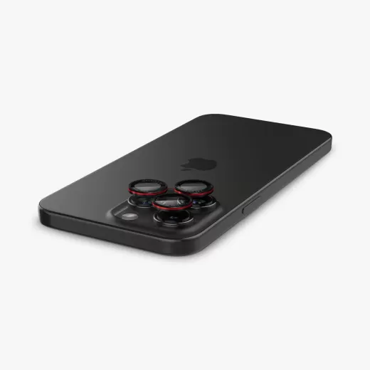 Защитное стекло для камеры Spigen Optik Pro Lens Protector L-Series (2 шт.) для iPhone 15 Pro | iPhone 15 Pro Max | iPhone 14 Pro | 14 Pro Max (AGL05217)