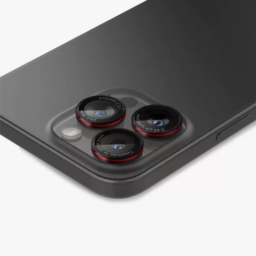 Захисне скло для камери Spigen Optik Pro Lens Protector L-Series (2 шт.) для iPhone 15 Pro | iPhone 15 Pro Max | iPhone 14 Pro | 14 Pro Max (AGL05217)