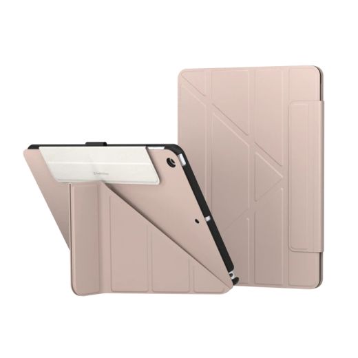Защитный чехол-подставка SwitchEasy Origami Protective Pink Sand для iPad 10.2" (2019|2020|2021) (GS-109-223-223-182)