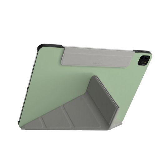Защитный чехол-подставка SwitchEasy Origami Protective Spring Green для iPad Pro 12.9" (2020 | 2021 | 2022 | M1 | M2) (GS-109-176-223-183)