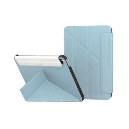 Захисний чохол-підставка SwitchEasy Origami Protective Exquisite Blue для iPad mini 6 (2021) (GS-109-224-223-184)
