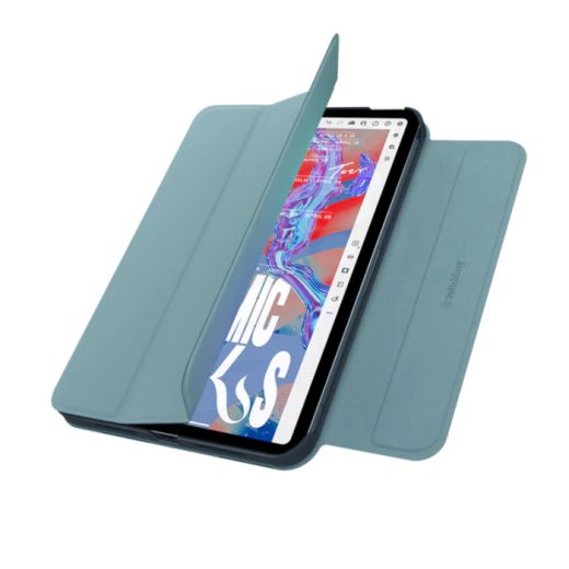 Защитный чехол-подставка SwitchEasy Origami+ Magnetically Detachable Folio with Pencil Storage Exquisite Blue для iPad mini 6 (2021) (GS-109-224-292-184)