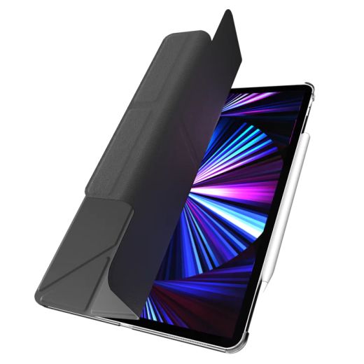 Чохол-підставка Switcheasy Origami Nude Black для iPad Pro 12.9" (2020 | 2021 | 2022 | M1 | M2) (SPD129037BK22)