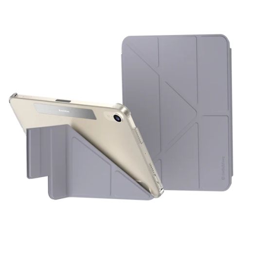 Чохол-підставка Switcheasy Origami Nude Alaskan Blue для iPad mini 6 (2021) (SPD083037AB22)