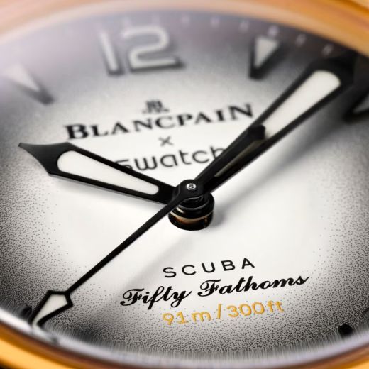 Часы Blancpain X Swatch Bioceramic Scuba Fifty Fathoms Pacific Ocean