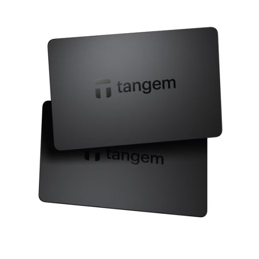 Холодний криптогаманець Tangem Wallet 2.0 Black (2 карти)