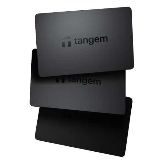 Холодный кошелек Tangem Wallet 2.0 Black (Pack 3)