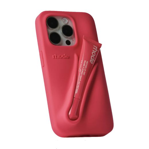 Силіконовий чохол Rhode Lip Case Guava Spritz для iPhone 15 Pro Max
