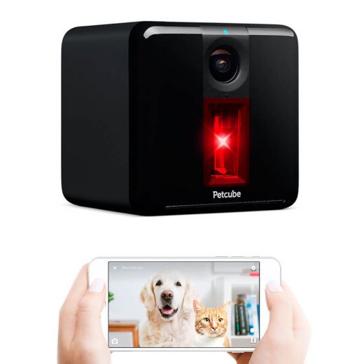 Інтерактивна камера з лазером Petcube Play Matte Black для домашніх тварин