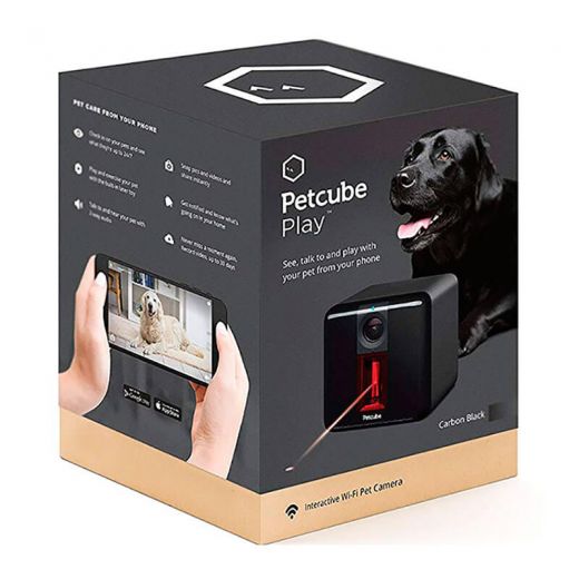 Интерактивная камера с лазером Petcube Play Matte Black для домашних животных