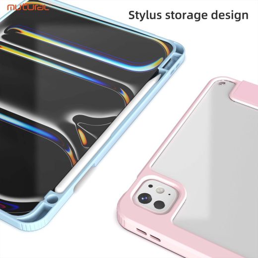 Чехол-подставка Mutural Xing Yi Case Happy Puppy Black для iPad Air 13” M3 | M2 (2025 | 2024)