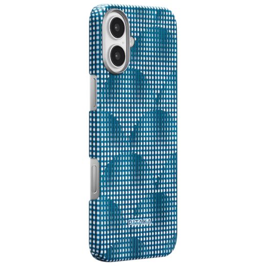 Карбоновий чохол Pitaka Ultra-Slim Case Photosynthesis Ocean Blue для iPhone 16