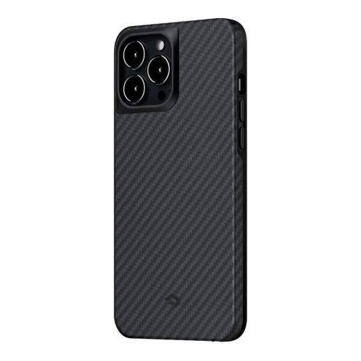 Противоударный чехол Pitaka MagEZ Case Pro Black | Grey для iPhone 13 Pro Max (KI1301PMP)