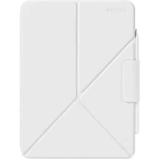 Чехол-подставка Pitaka MagEZ Folio 2 White для iPad Pro 11” M4 (2024)