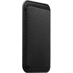 Магнитный кошелек Pitaka Magnetic Woven Wallet Black/Grey (Twill) (MWW2401)