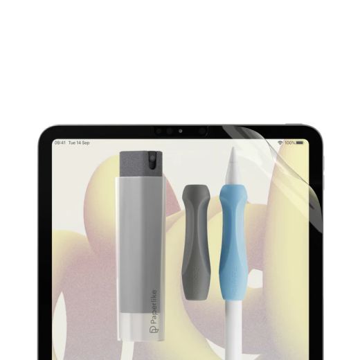 Бандл PaperLike Pencil Grips (2 шт.) | Refillable Cleaning Kit | Screen Protector (2 шт.) для iPad Pro 12.9"