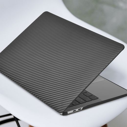 Пластиковий чохол-накладка WiWU iKavlar Shockproof Laptop Case Hard Shell для MacBook Pro 13" (M1| M2 | 2020 | 2022) (Black)