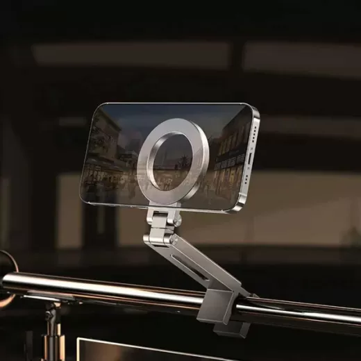 Держатель CasePro Rotatable Multifunctional Gripping Phone Holder 360° Silver