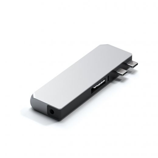 Адаптер Satechi Pro Hub Mini Silver (ST-UCPHMIS) для MacBook Pro 14' | MacBook Pro 16' M1