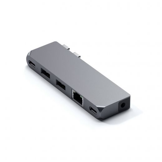 Адаптер Satechi Pro Hub Mini Space Gray (ST-UCPHMIM) для MacBook Pro 14 | MacBook Pro 16 M1