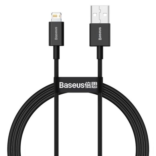 Кабель Baseus Superior Series Fast Charging USB-A to Lightning 1m Black (CALYS-A01)