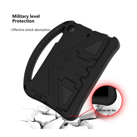 Детский противоударный чехол с подставкой CasePro Protective Case Black для iPad mini (6th generation)