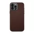 Шкіряний чохол Sandmarc Pro Leather with MagSafe Case Brown для iPhone 15 Pro