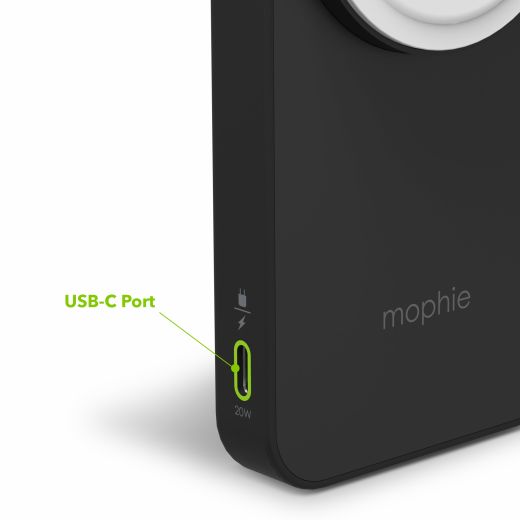 Павербанк (Зовнішній акумулятор) Mophie Powerstation 10K Stand with MagSafe (401109563)