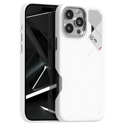 Чохол з екошкіри Aulumu A16 Vegan Leather Case White для iPhone 16 Pro Max