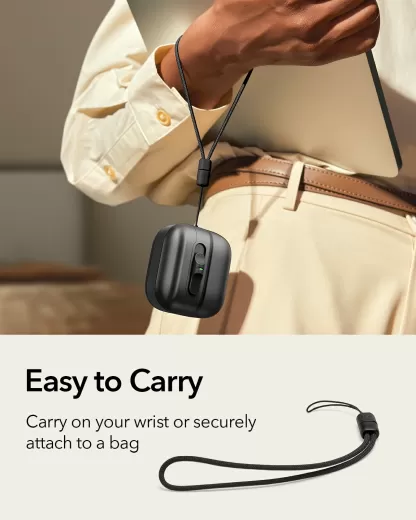 Чехол с ремешком ESR Pulse FlickLock Case (HaloLock) Pink для AirPods 4 (2024) (1C0130602)