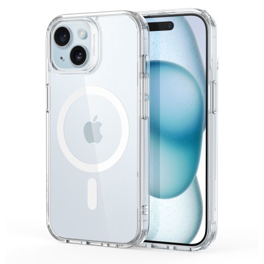 Чохол ESR Classic Hybrid Case (HaloLock) MagSafe Clear для iPhone 15 Plus