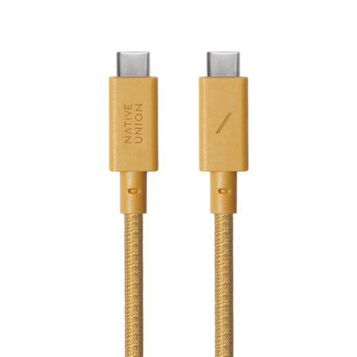 Кабель Native Union Anchor Cable USB-C to USB-C 240W 3 метра Kraft (ACABLE-C-KFT-NP)