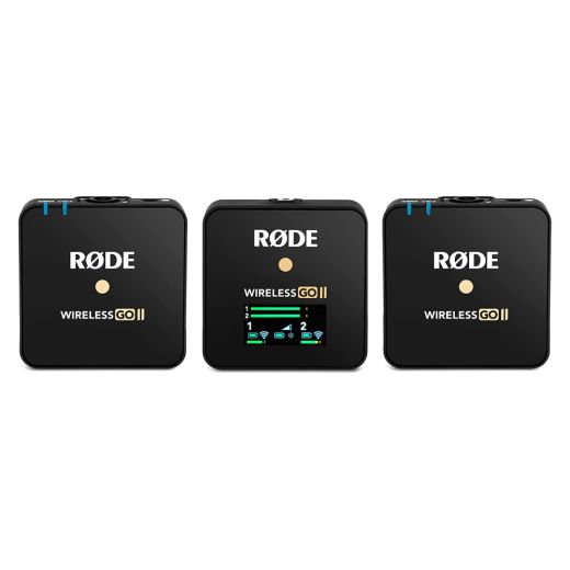 Двоканальна мікрофонна радіосистема RODE Wireless GO II Dual Channel (WIGOII)