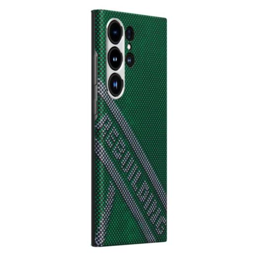 Карбоновый чехол Pitaka Tactile Woven Case Re-TROS Refining для Samsung Galaxy S24 Ultra
